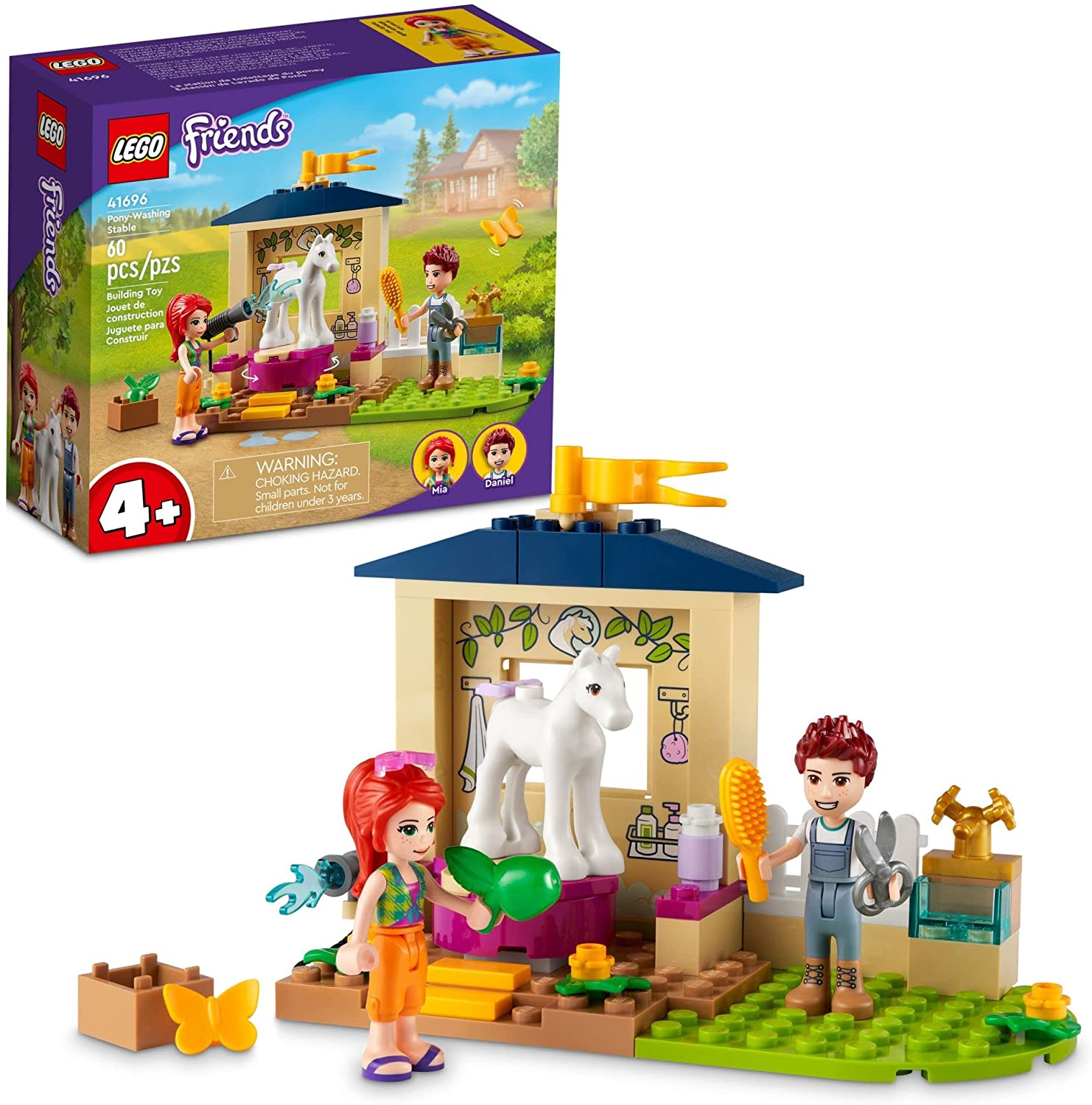 LEGO Friends Pony Washing Stable Kids Wonder Toys