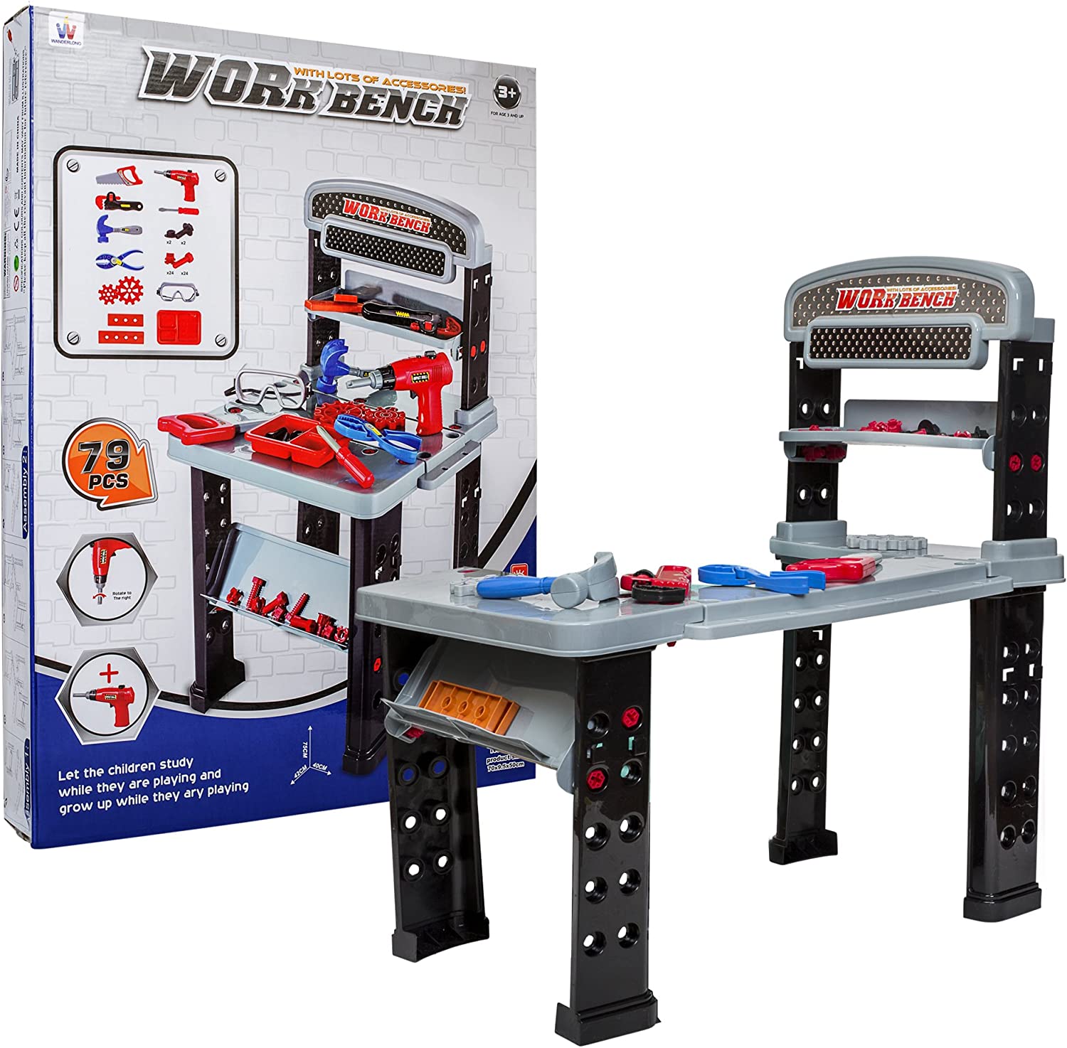 Big Daddy 2 in 1 Work Bench – Kids Wonder Toys